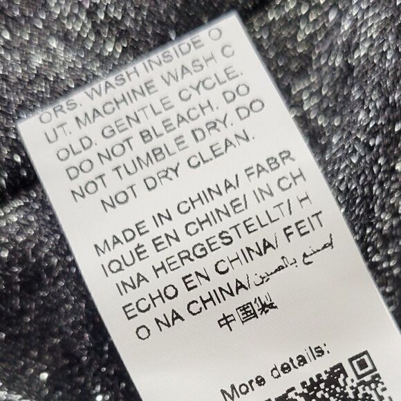 Shein Women's Small Black Glitter Gypsy Sexy Rave High Rise Flare Pants - Picture 8 of 8